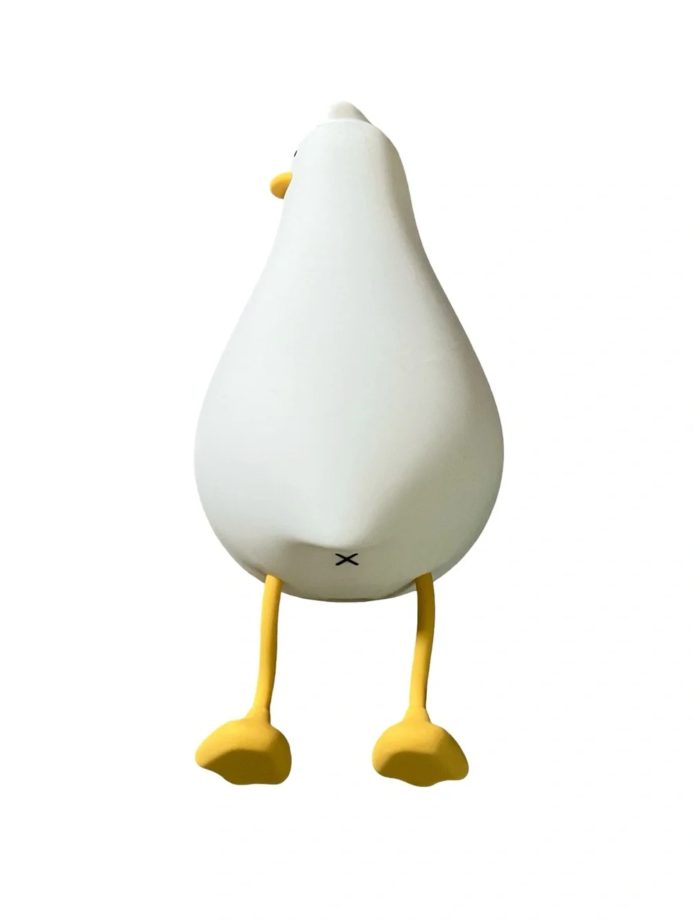 Lying Flat Duck Night Light LED Squishy Duck Lamp Cute Light Duck Silicone Dims